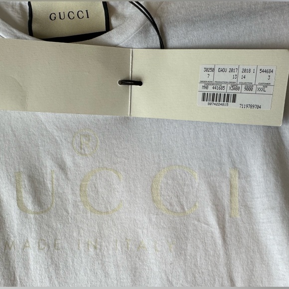 NWT Gucci unisex tshirt - Picture 3 of 3